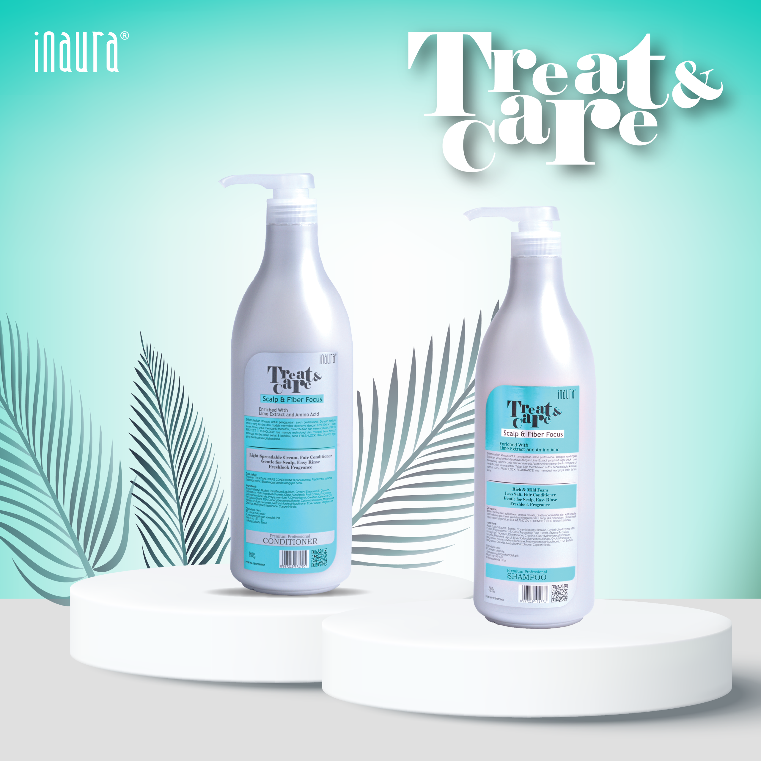 treat & care Shampoo & conditioner